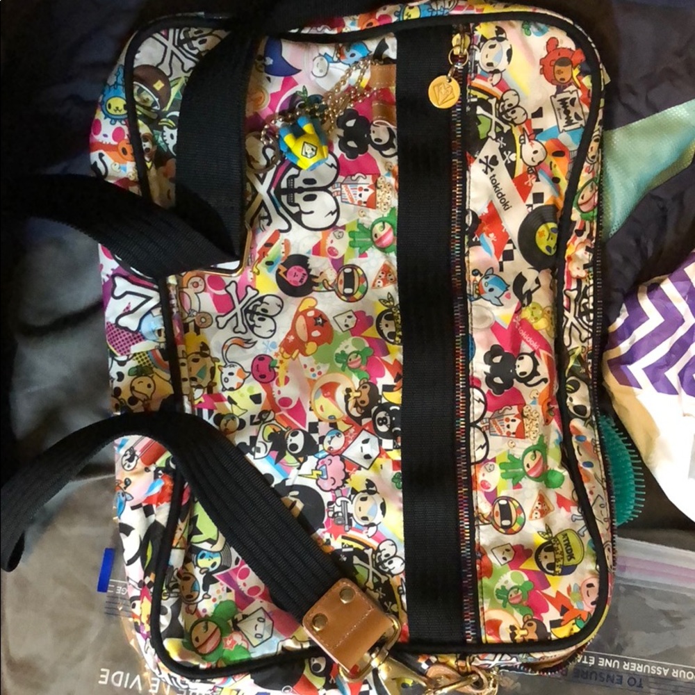 Lesportsac tokidoki laptop sling bag